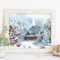 Charivna Mit Cross Stitch Kit Frosty Evening