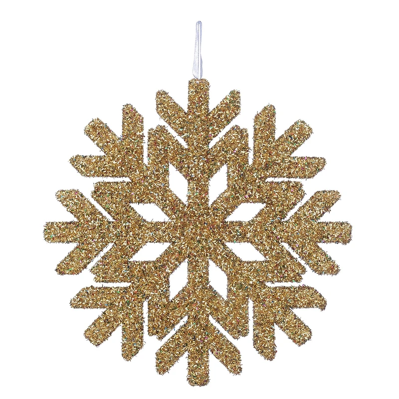 16" Glitter Snowflake Hanging Décor by Ashland