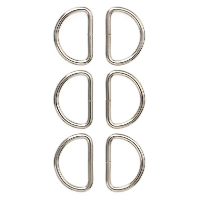 Loops & Threads™ Metal D-Rings