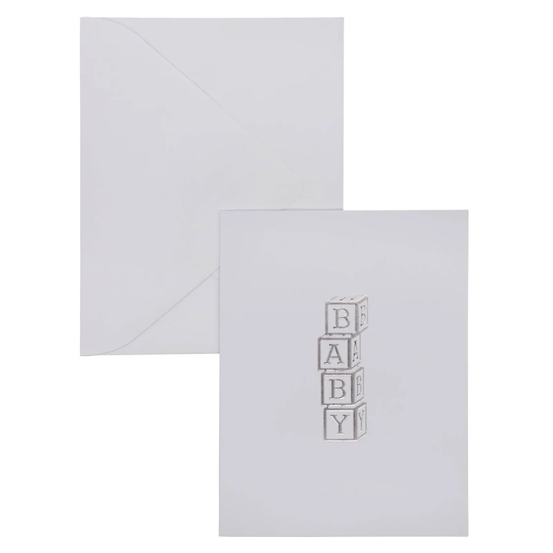 Baby Blocks Blank Greeting Card Set by Celebrate It™