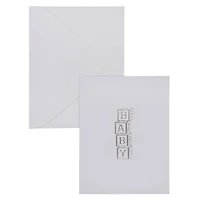 Baby Blocks Blank Greeting Card Set by Celebrate It™