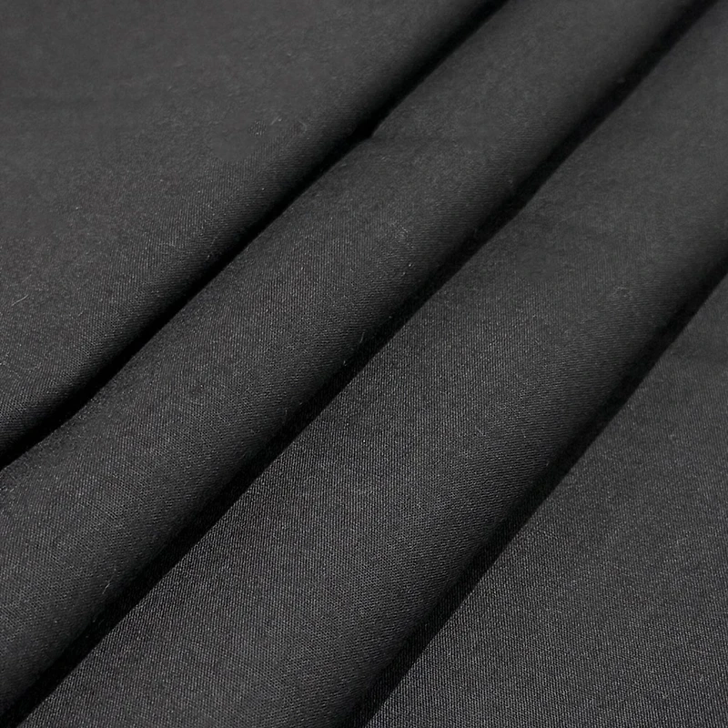 Feldman Black Broadcloth Fabric