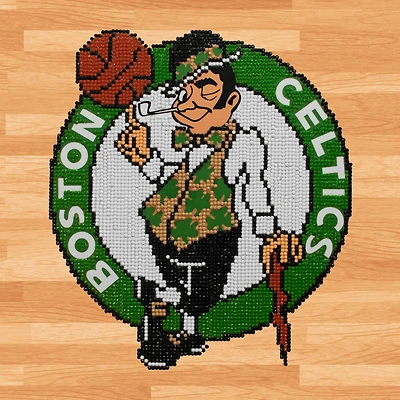 Camelot® Dots Intermediate NBA Boston Celtics Diamond Painting Kit