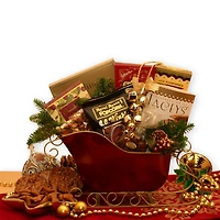 Season's Greetings Deluxe Holiday Sleigh