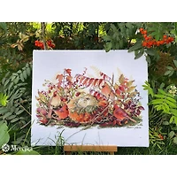 Merejka Rhapsody in Red Counted Cross Stitch Kit