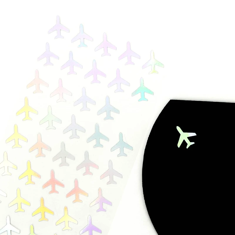 Holographic Airplane Stickers by Recollections™