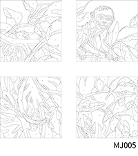 Jungle Paint-by-Number Mini Kit by Artist's Loft®