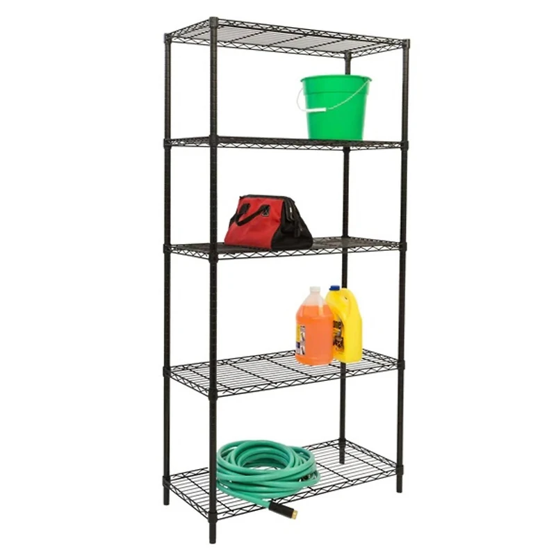 Honey Can Do 5-Tier Heavy-Duty Adjustable Shelving Unit