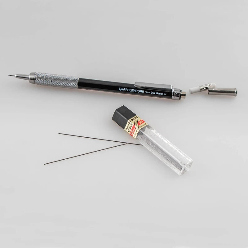Pentel® GraphGear 500™ 0.5mm Black Drafting Pencil