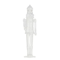 Hello Honey® 11.25" Clear Acrylic Nutcracker Figurine