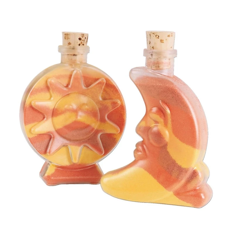 S&S Worldwide® Sun & Moon Sand Art Bottles Set