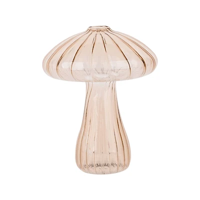 4.5" Glass Mushroom Decorative Container by Ashland