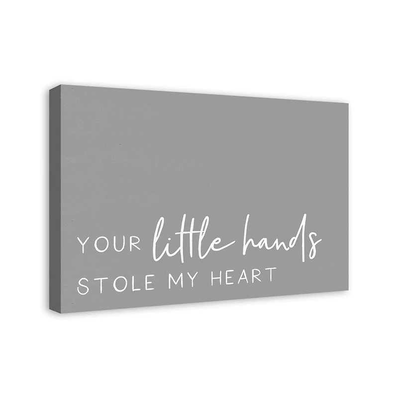 Little Hands 30" x 20" Canvas Wall Art
