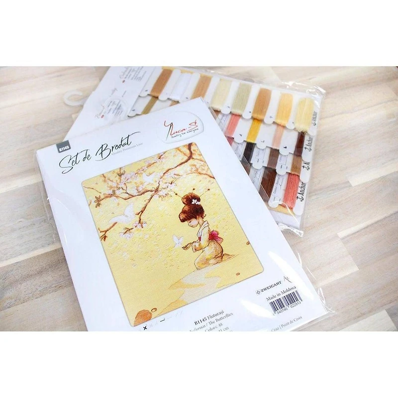 Luca-s The Butterflies Counted Cross Stitch Kit