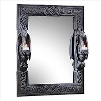 Design Toscano Dragons Thorne Twin 23" x 19" Sentinel Dragons Mirror
