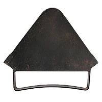 Hello Honey® 24" Distressed Black Rustic Farmhouse Metal Dish Rack