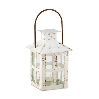 Kate Aspen® 4.75" Vintage White Lantern, 4ct.