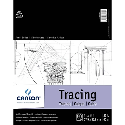 6 Pack: Canson® Artist Series Tracing Pad