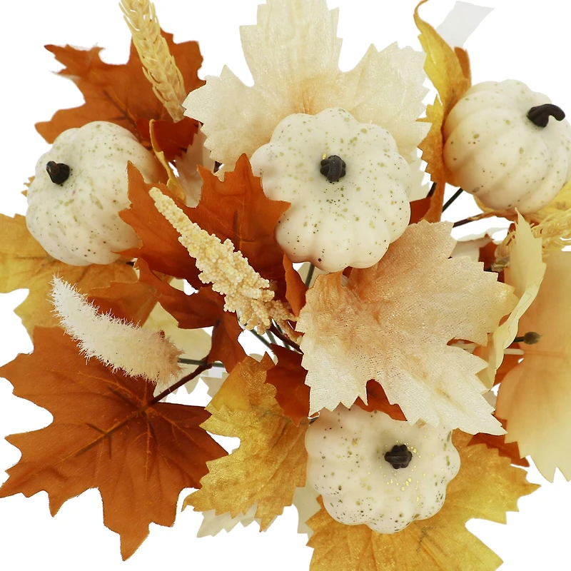 23" Cream Maple & Pumpkin Mix Deluxe Bush by Ashland®