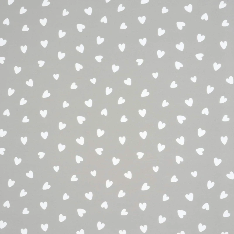 30" Gray Heart Toss Gift Wrap by Celebrate It™