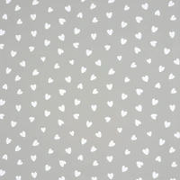 30" Gray Heart Toss Gift Wrap by Celebrate It™