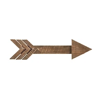 2ft. Rustic Wood Arrows Wall Art Décor (Set of 2)
