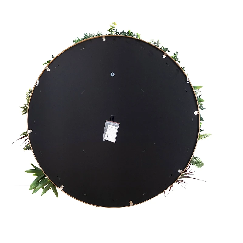 38" Framed Virgin Islands Artificial Living Wall Art Panel