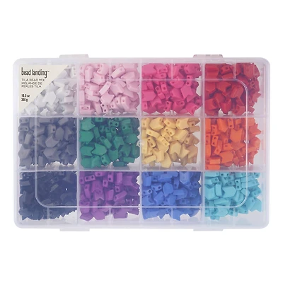 Arrow Tila Bead Mix, 11mm by Bead Landing™