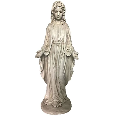 Santa's Workshop 30" Cold Cast Virgin Mary Statue