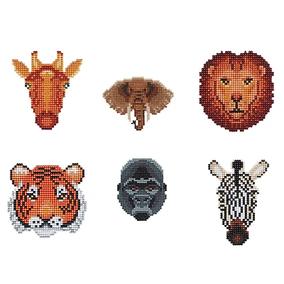 Jungle Animals Diamond Art Kit by Make Market®