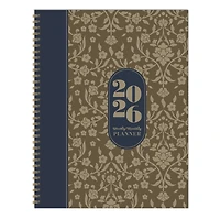 2026 Bonjour Book of Blooms Large Weekly Monthly Planner