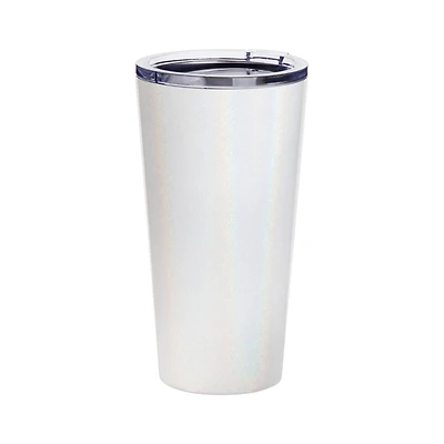 Craft Express White Glitter Sublimation Tumblers, 4ct.