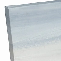 Neutral House in Trees Canvas Wall Art