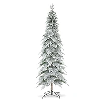 9ft. Pre-Lit Spruce Artificial Christmas Tree, Warrm White LED Lights