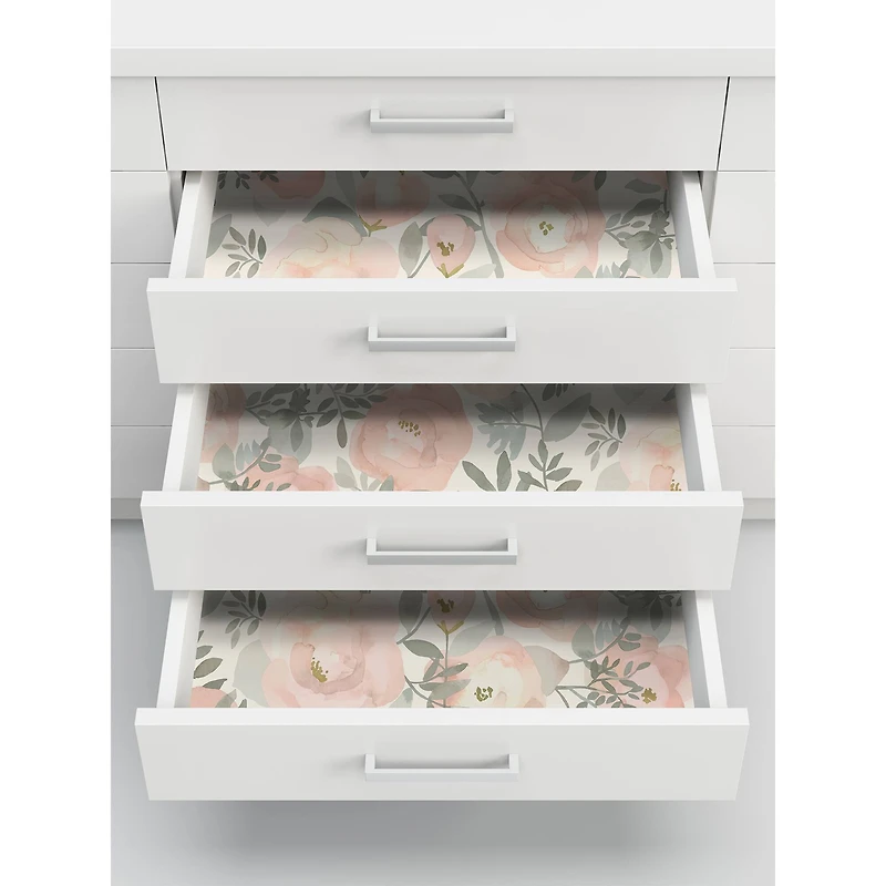 NuWallpaper Rose Peachy Keen Peel & Stick Wallpaper