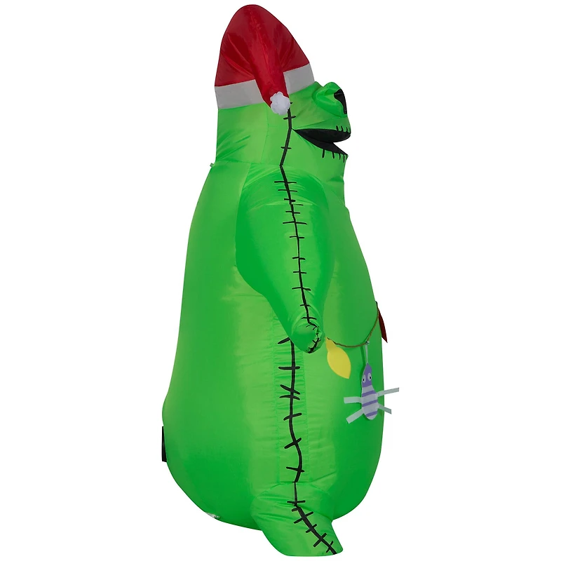 3.5ft. Airblown® Inflatable Christmas Oogie Boogie in Santa Hat with Light String