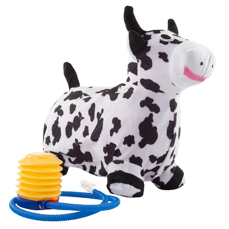 Toy Time Inflatable Bouncy Cow