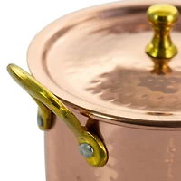 Gibson Home® Rembrandt 15oz. Copper Stainless Steel Mini Casserole with Lid