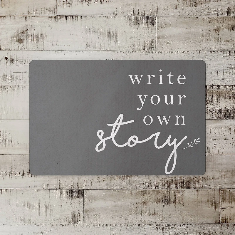 Write Your Own Story 18" x 27" Floor Mat