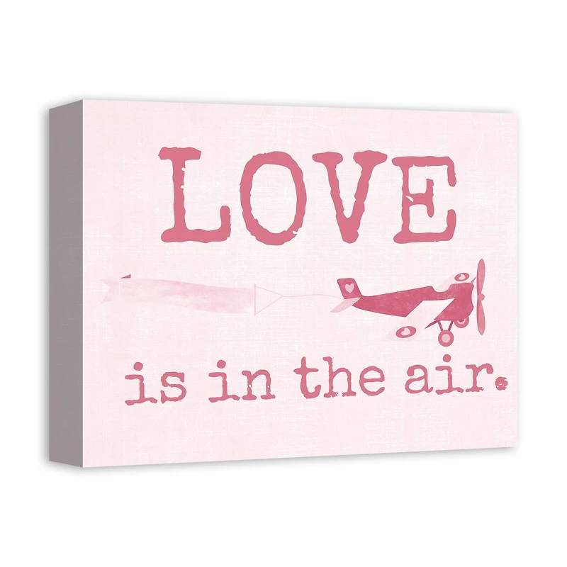 Love Is In The Air 14" x 11' Canvas Wall Art