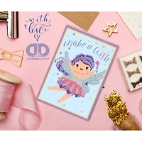 Diamond Dotz® Make a Wish Diamond Painting Greeting Card Kit