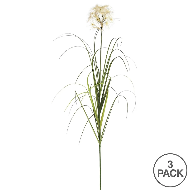 3 Pack: Green Dandelion Grass Spray