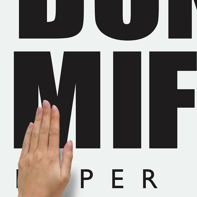 RoomMates The Office Dunder Mifflin Peel & Stick Giant Wall Decal