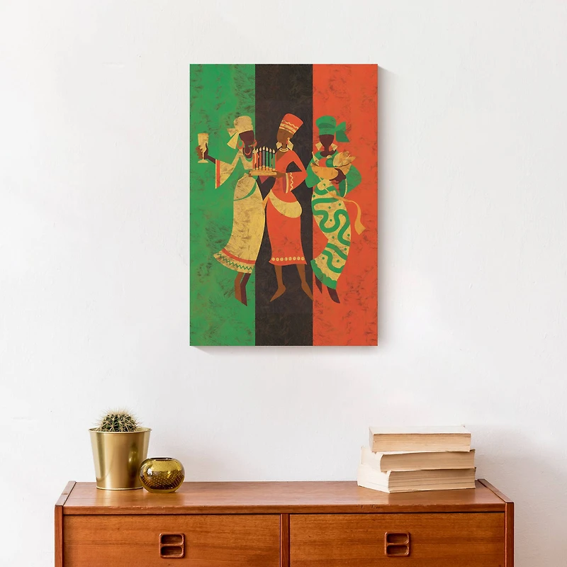 Kwanzaa Celebration Canvas Wall Art