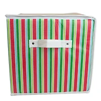 DII® Ornament Holiday Stripe Small Storage