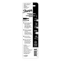 Sharpie® Black Brush Twin Tip Permanent Markers, 2ct.
