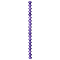 12 Pack: Purple Crackled Quartz Round Beads, 10mm by Bead Landing™