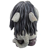 Design Toscano Pondering Sylvester, the Cynical Gnome Troll Statue