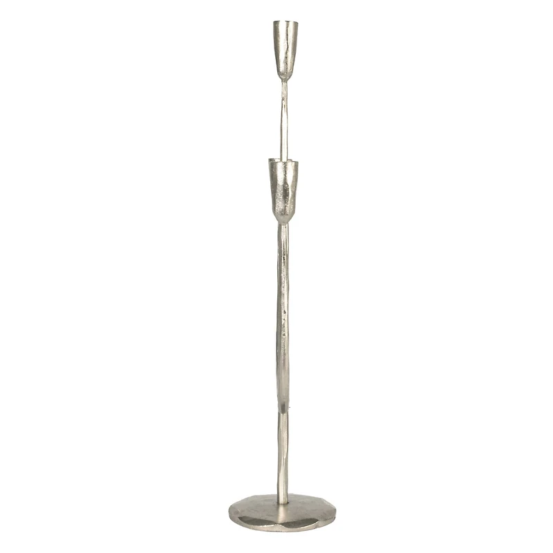 Hello Honey® 21.5" Silver Metal Candelabra