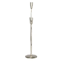 Hello Honey® 21.5" Silver Metal Candelabra